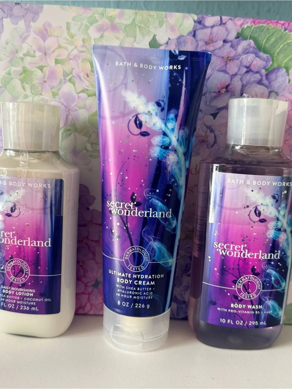 Bath & Body Works Secret Wonderland Purple Hydrating Body Cream